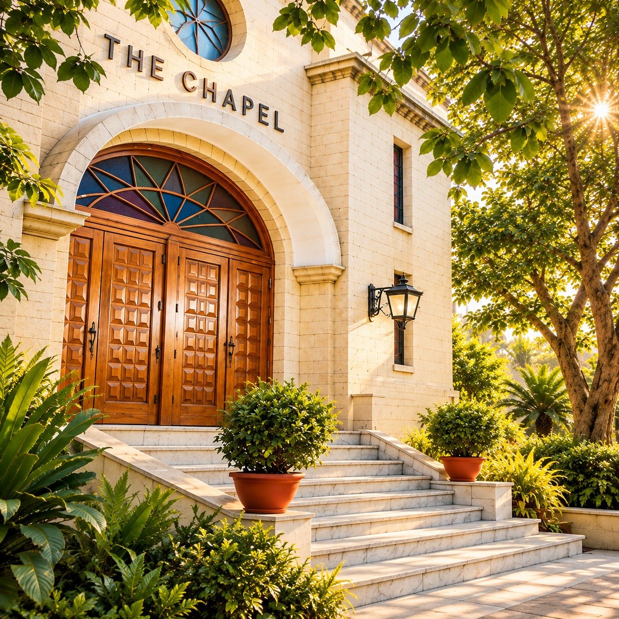 The KAH chapel entrance