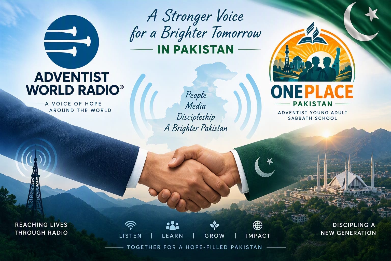 Adventist World Radio and One Place Pakistan — A Stronger Voice for a Brighter Tomorrow in Pakistan
